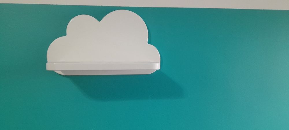 Półki chmurki pokój dziecięcy