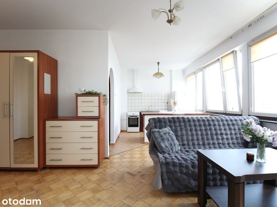 Jasna kawalerka 35 m2 |Wydzielona sypialnia|Zamknięte osiedle