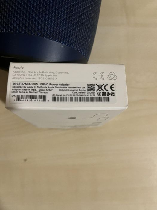 Kostka ładująca USB C Apple