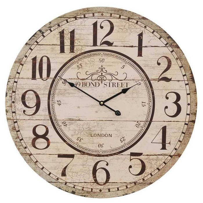 Zegar ścienny MDF Retro 60cm. MT4KL0062