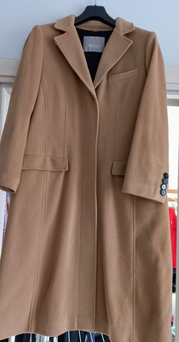 Camelowy płaszcz Aryton