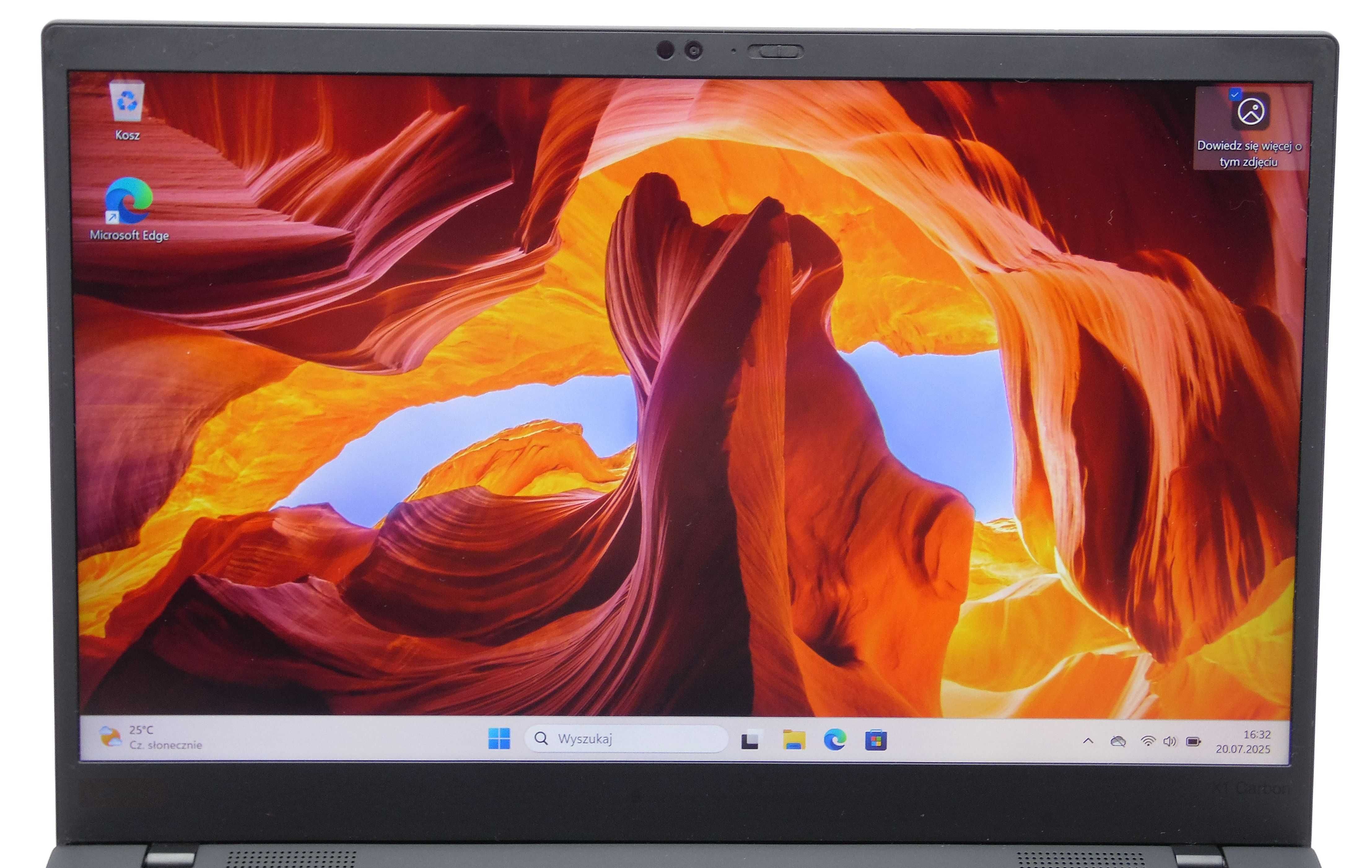 Laptop Lenovo X1 Carbon 7th 14" i5-8365U/16GB/512GB/FHD/W11 + stacja
