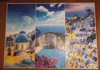 Sprzedam puzzle Greckie wakacje Trefl 3000 elementów