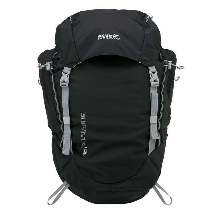 Рюкзак туристичний Regatta Survivor V4 45L чорний