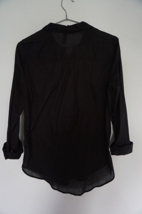 Czarna klasyczna koszula H&M XXS 32 jak nowa