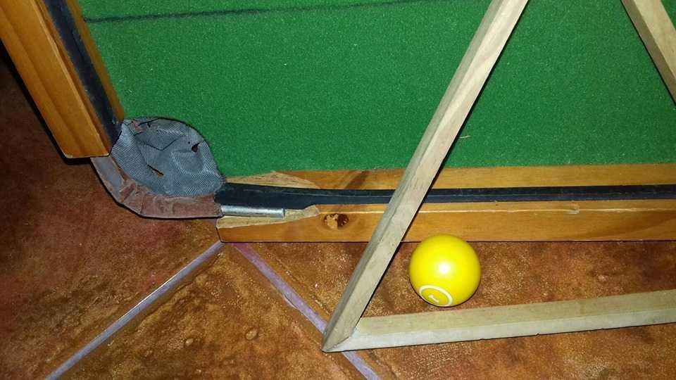 Mesa de snooker vintage para criança da Estrela.Anos 80