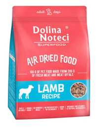 Dolina Noteci Superfood danie z jagnięciny karma suszona dla psa 1 kg