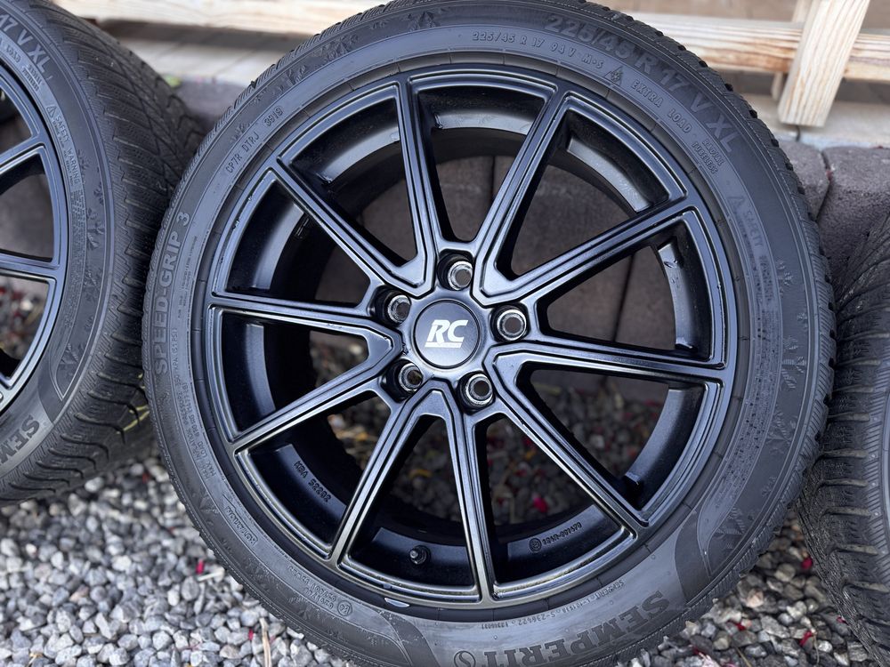 Felgi Koła 17 5x112 Audi Skoda VW Cupra Opony