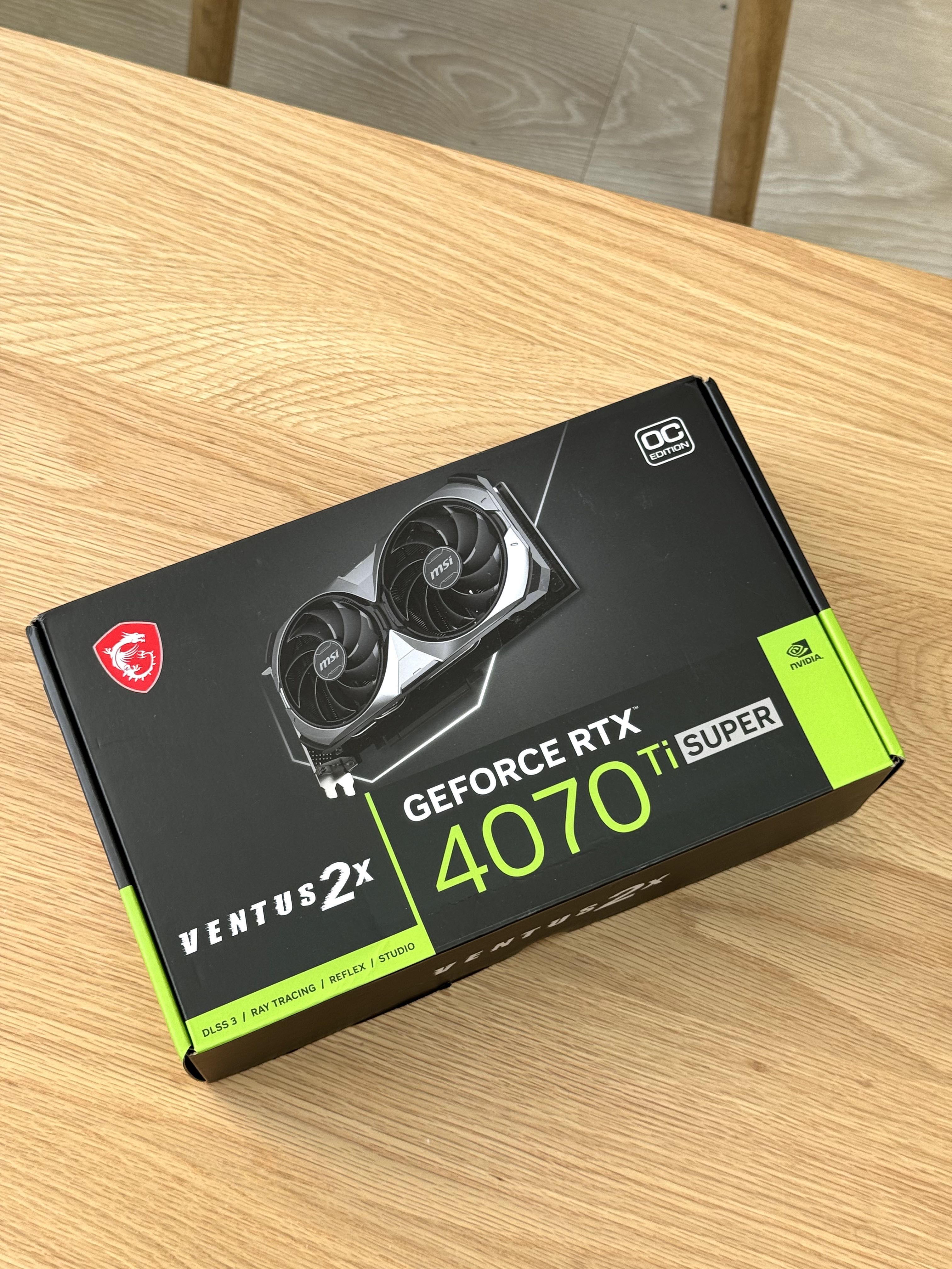 GeForce RTX 4070 Ti SUPER 16G VENTUS 2X OC