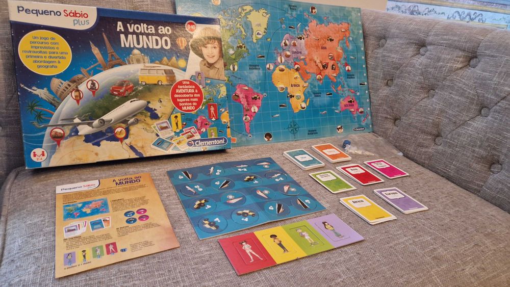 Jogo de tabuleiro - A volta ao mundo