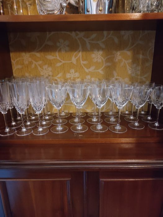 Copos Royal crystal rock, Design art deco