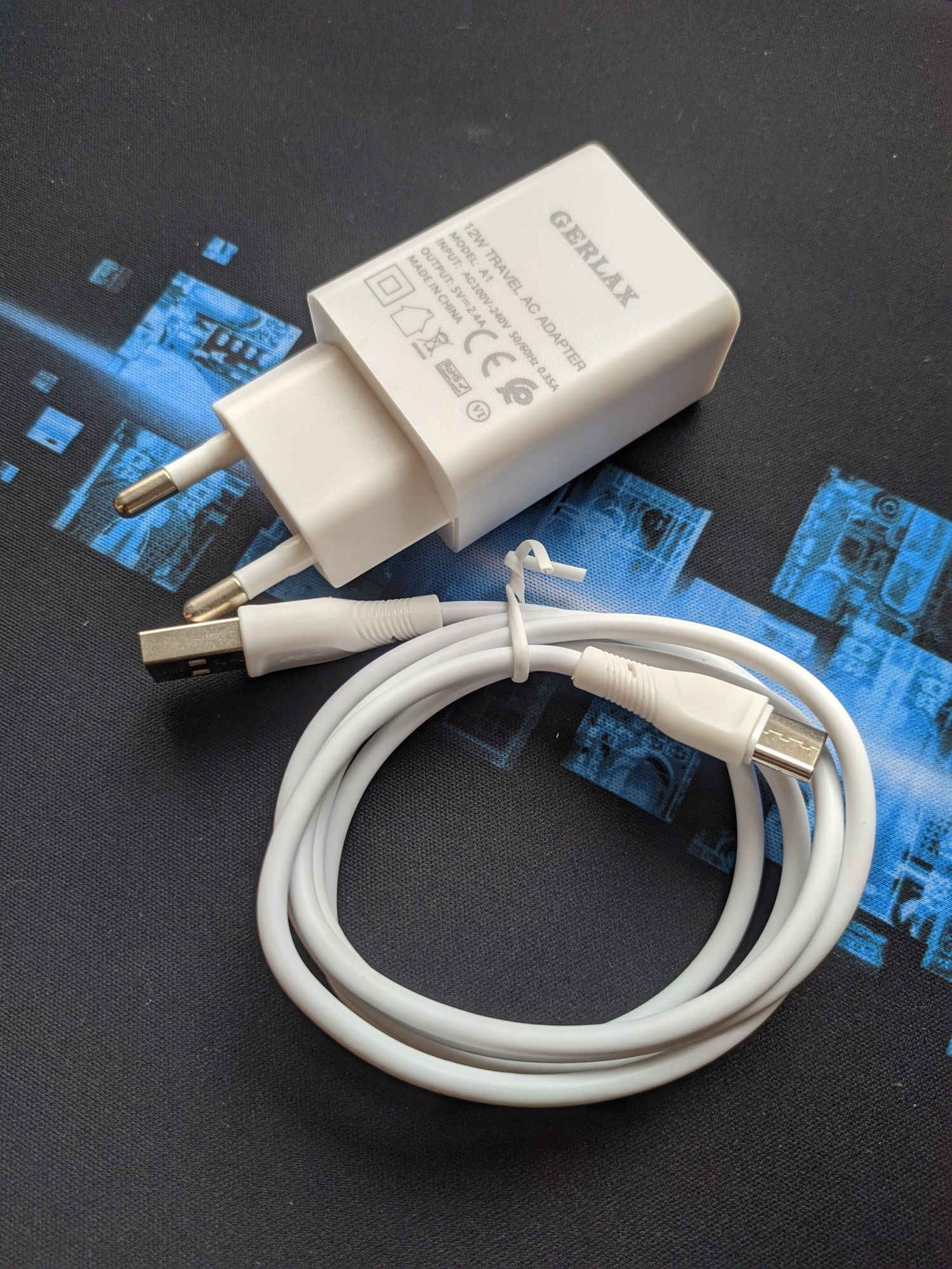 Набір Зарядка + кабель Micro USB, Type C Lightning Iphone зарядне шнур