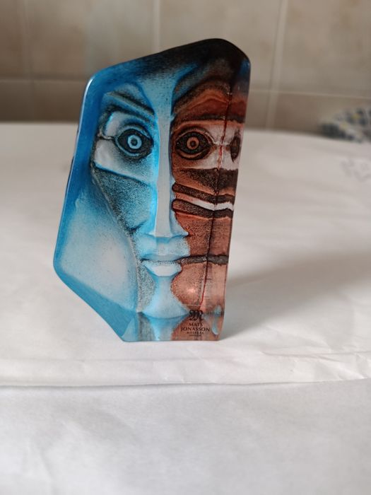 Escultura em cristal sueco