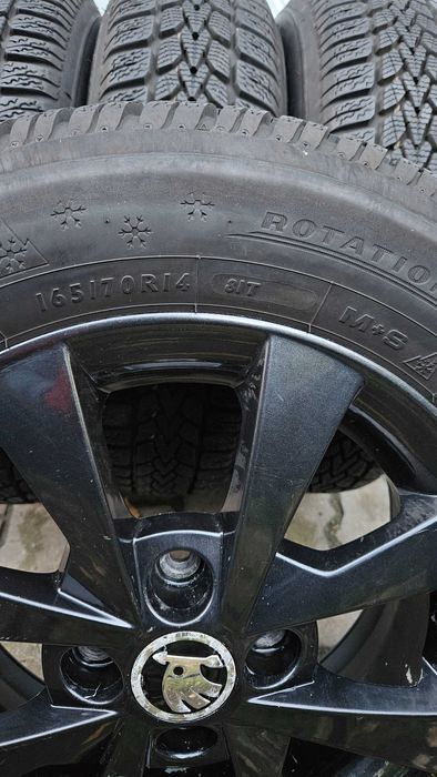 skoda city go,vw up, seat mii koła zimowe