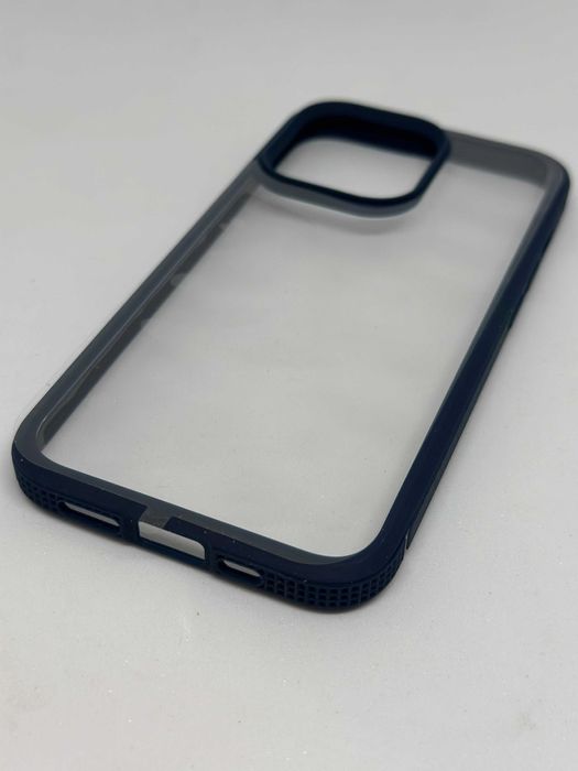 Obudowa Iphone 13 PRO Etui Case Przeźroczysto-Niebieski kod 464