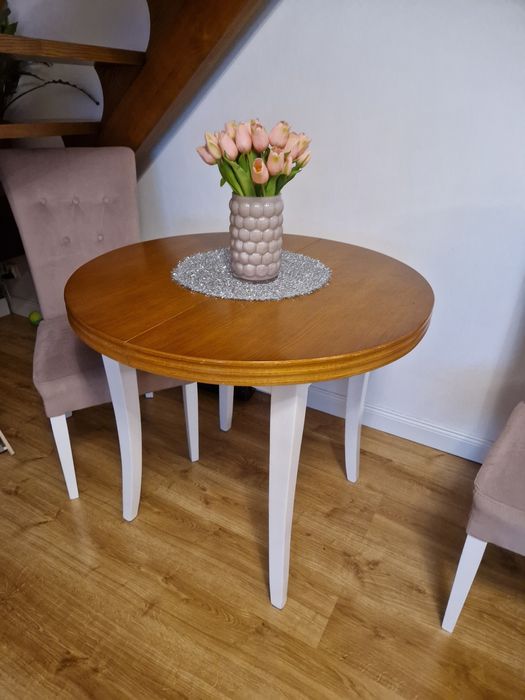 Okrągły  stół rozkładany 90-180