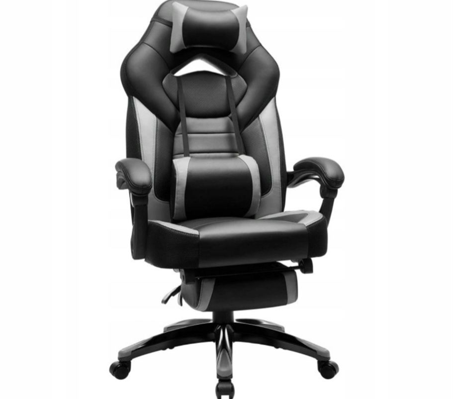 Krzesło biurowe fotel obrotowy gamingowe nowy czarny