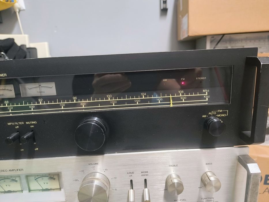 Wzmacniacz i radio Lenco