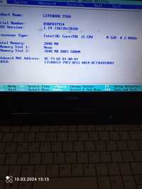 Fujitsu Siemens Lifebook S760 uszkodzony