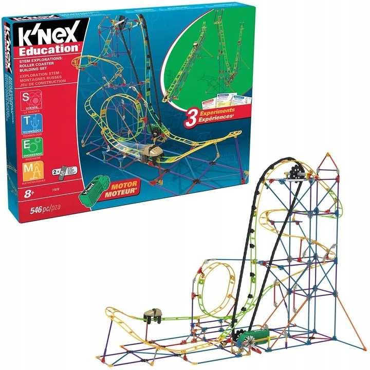 Knex STEM zestaw do budowania kolejki górskiej