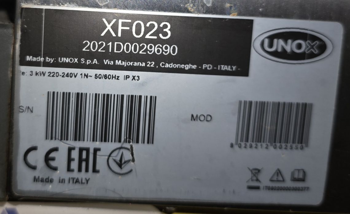 Forno Convector Unox