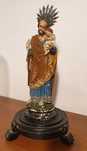 Figura sacra São José com Menino ao colo