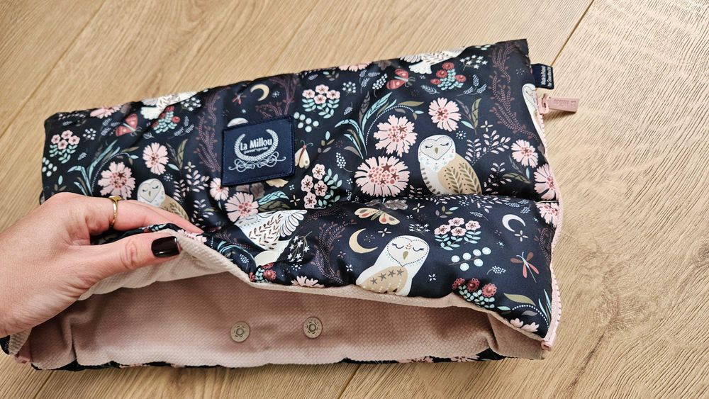 Śpiworek do wózka Combo Multi Flower + mufka firma La Millou