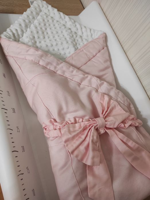 Конверт с бантом на выписку, конверт, плед, одеялко