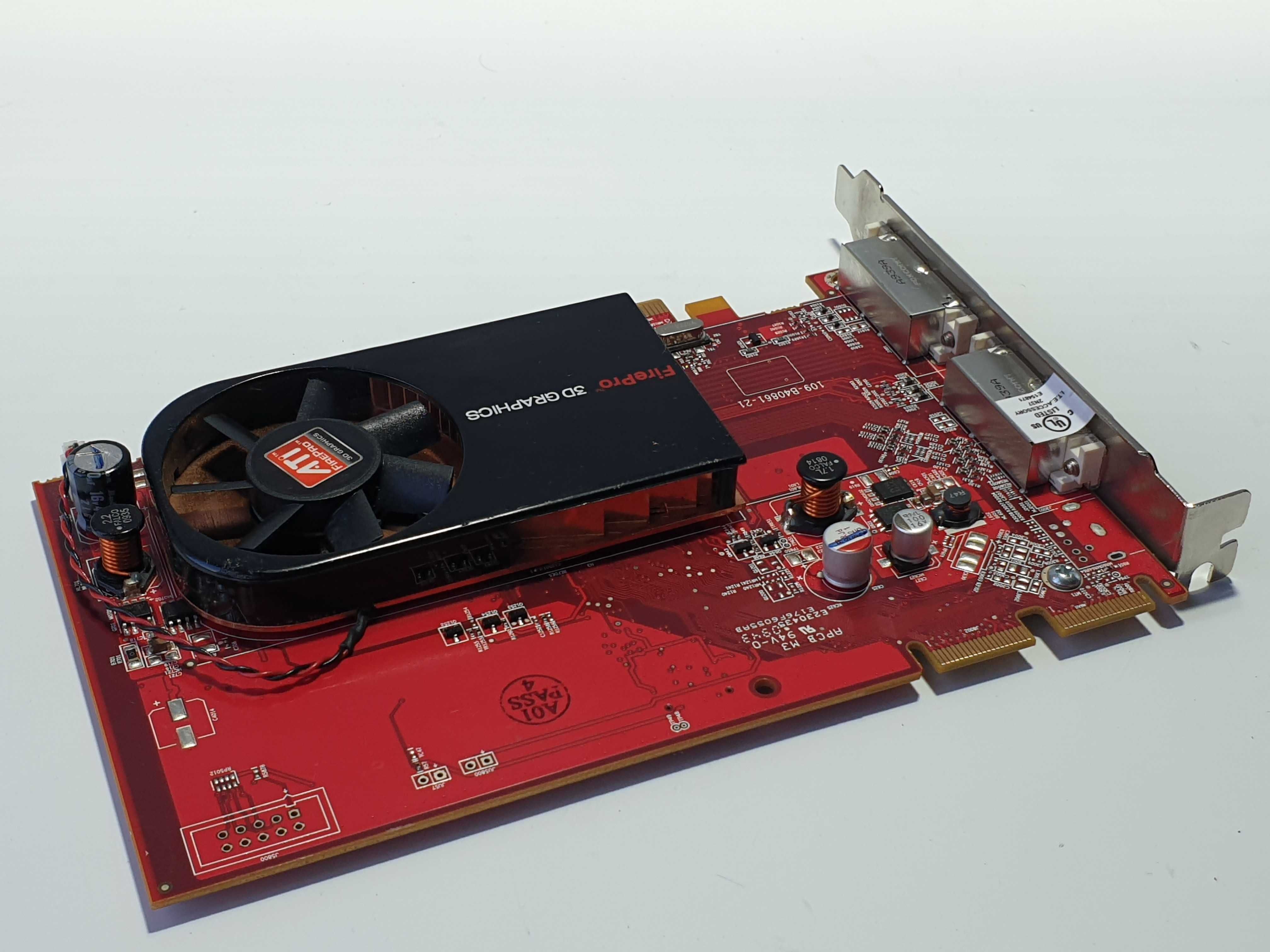 відеокарта ATI FirePro V3700 256Mb PCI-Ex DDR3 64bit (2xDVI)