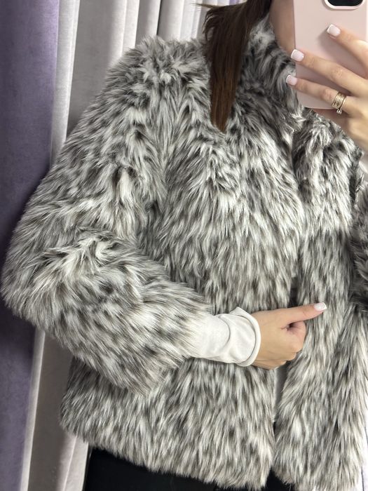 Еко шуба лама S/M автоледі