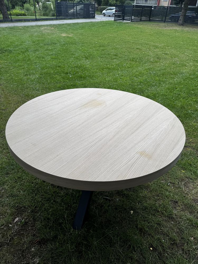 Stolik 140x80 blat fornirowany gotowy do impregnacji