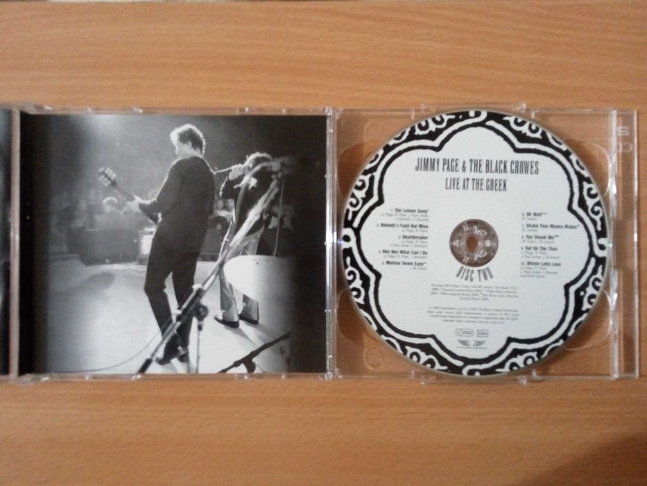 JIMMY PAGE & THE BLACK CROWES - Live at the Greek 2xCD