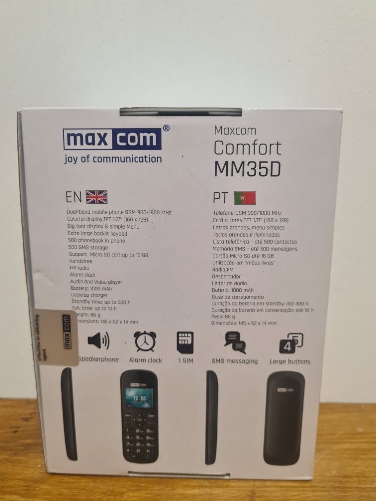 Telefone fixo confort 350 com cartão Sim