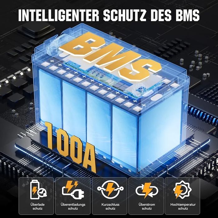 Акумулятор LiFePO4 на 12,8 V 100 Ah.