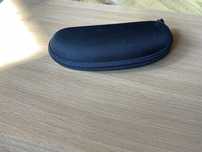 Etui/pudełko na okulary materialowe twarde