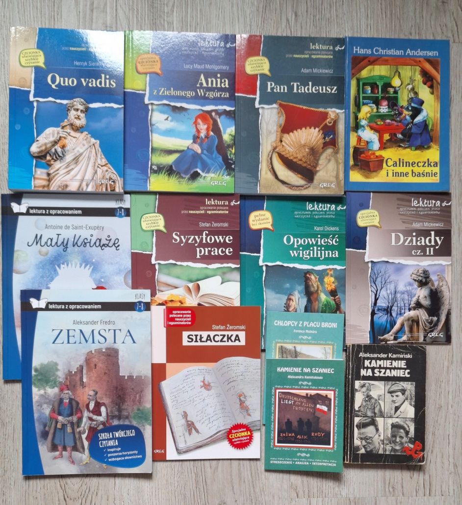 Lektury dla szkoły podstawowej