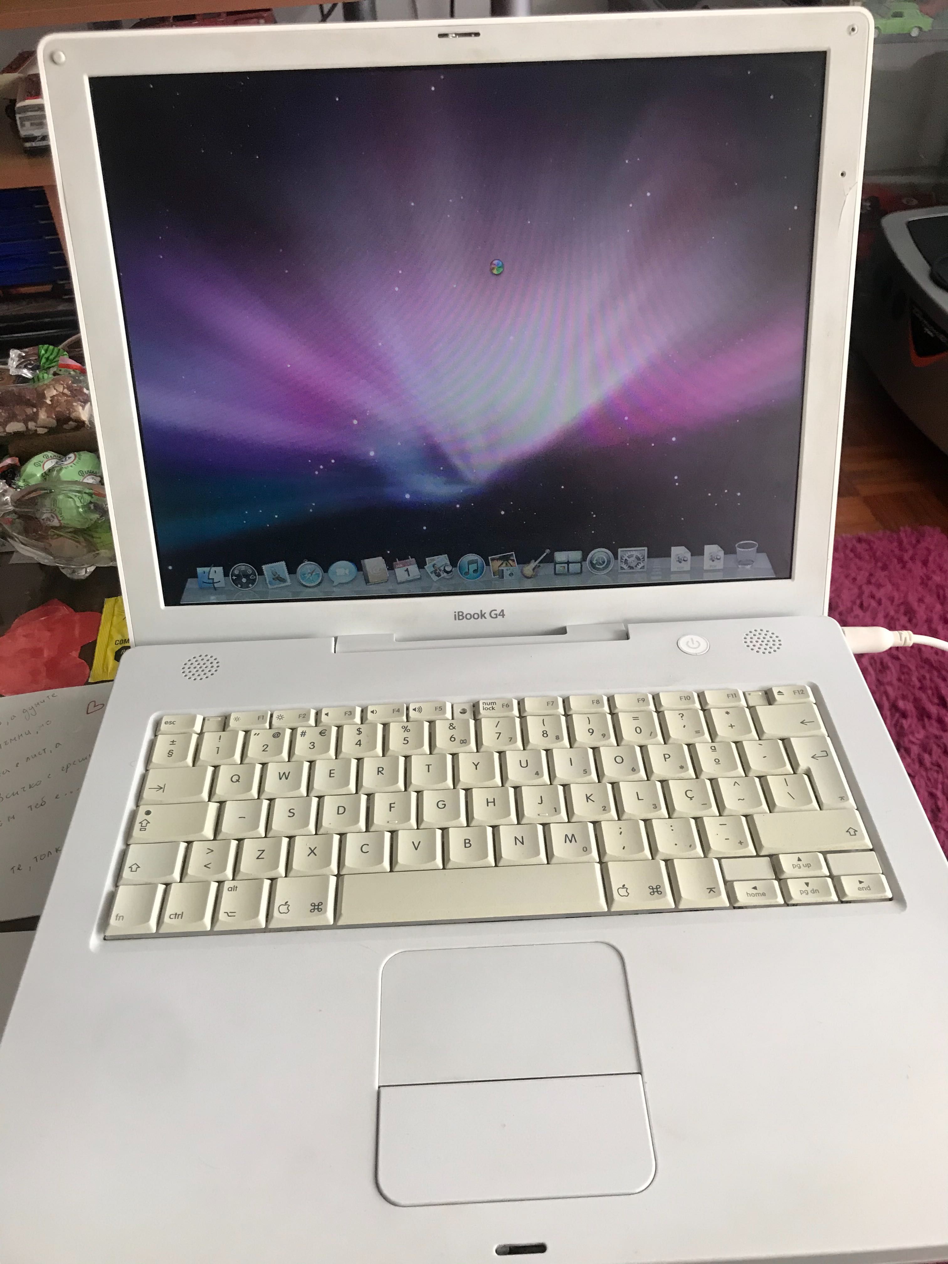 Portátil Apple Ibook G4 Com problema