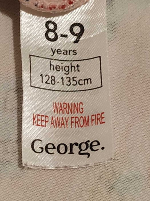 Piżamka bawełniana, świąteczna 128 / 135 cm