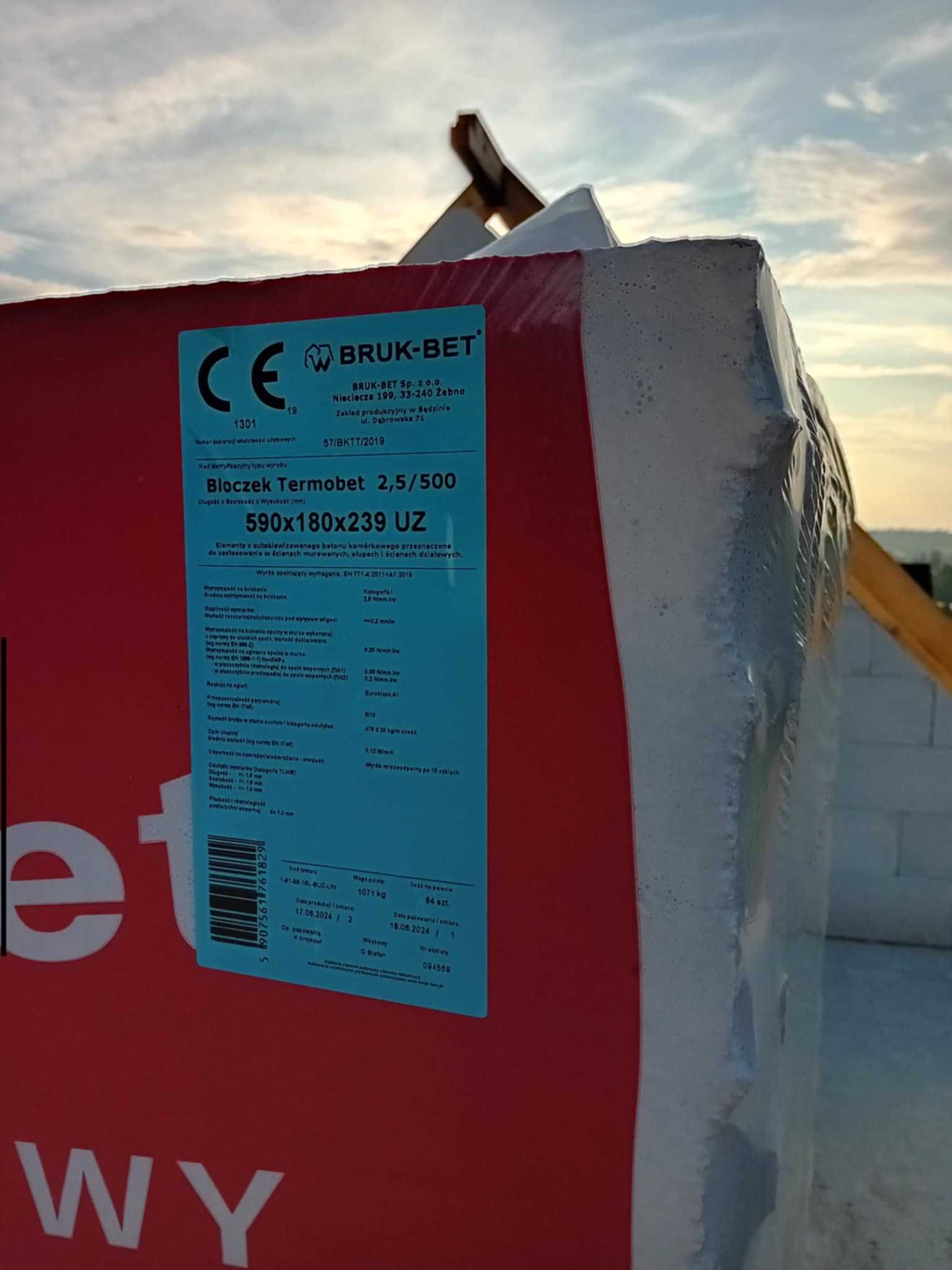 Bustaki Termobet 18x24x59,