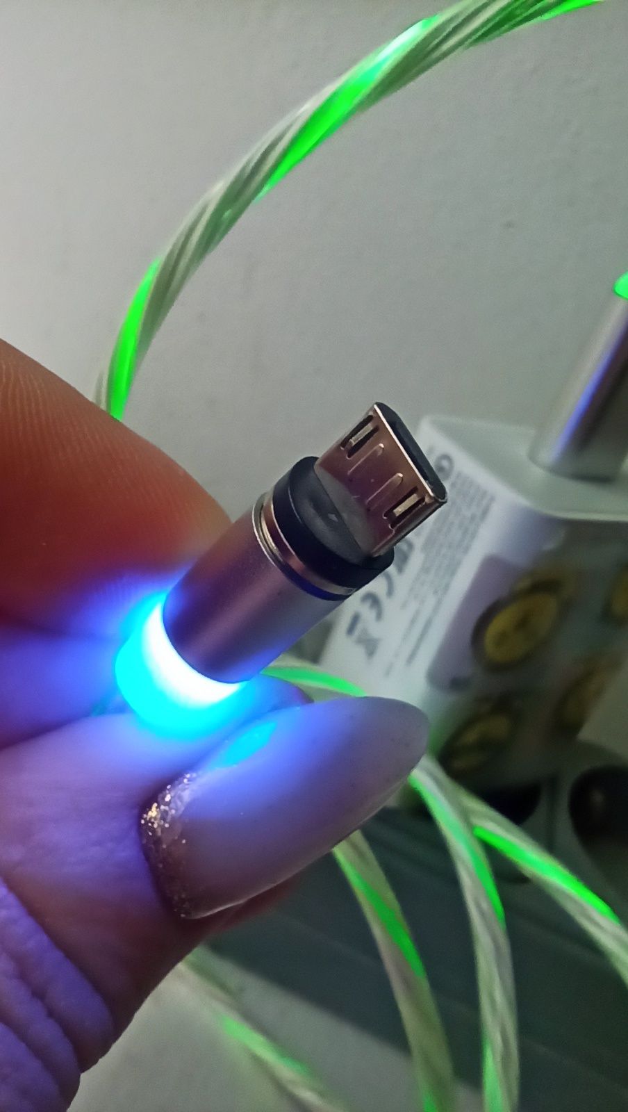 Магнитный кабель micro-usb, USB