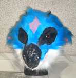 Fursuit smok maska furry cosplay therian Dino mask