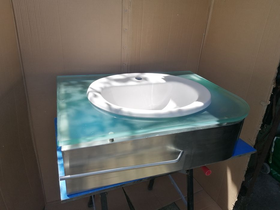 Lavatorio + base em inox