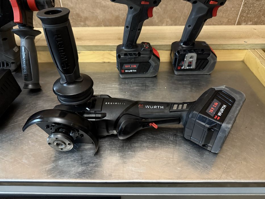 Wurth набір перфератор/болгарка/шуруповерт/гвинтоверт