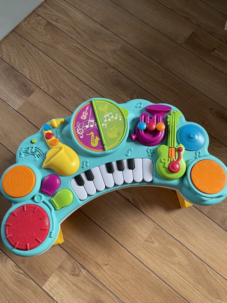 B-kids Muzyczne pianinko keyboard malucha 10w1