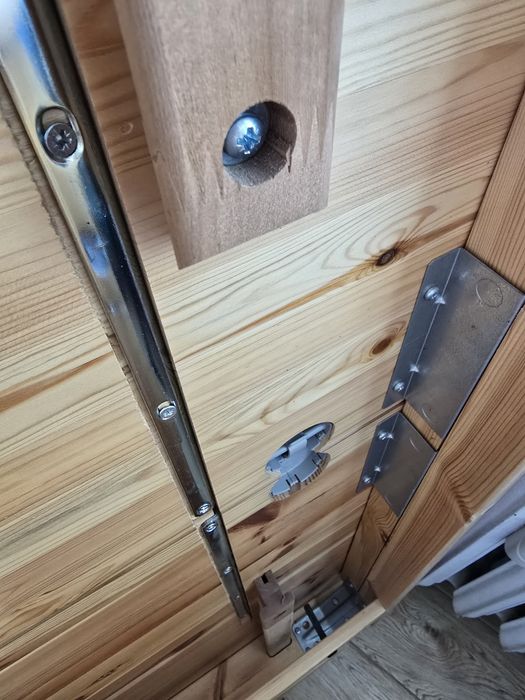 Składany stół z litej sosny. IKEA STORNAS. Duży,ciężki stół rozkładany