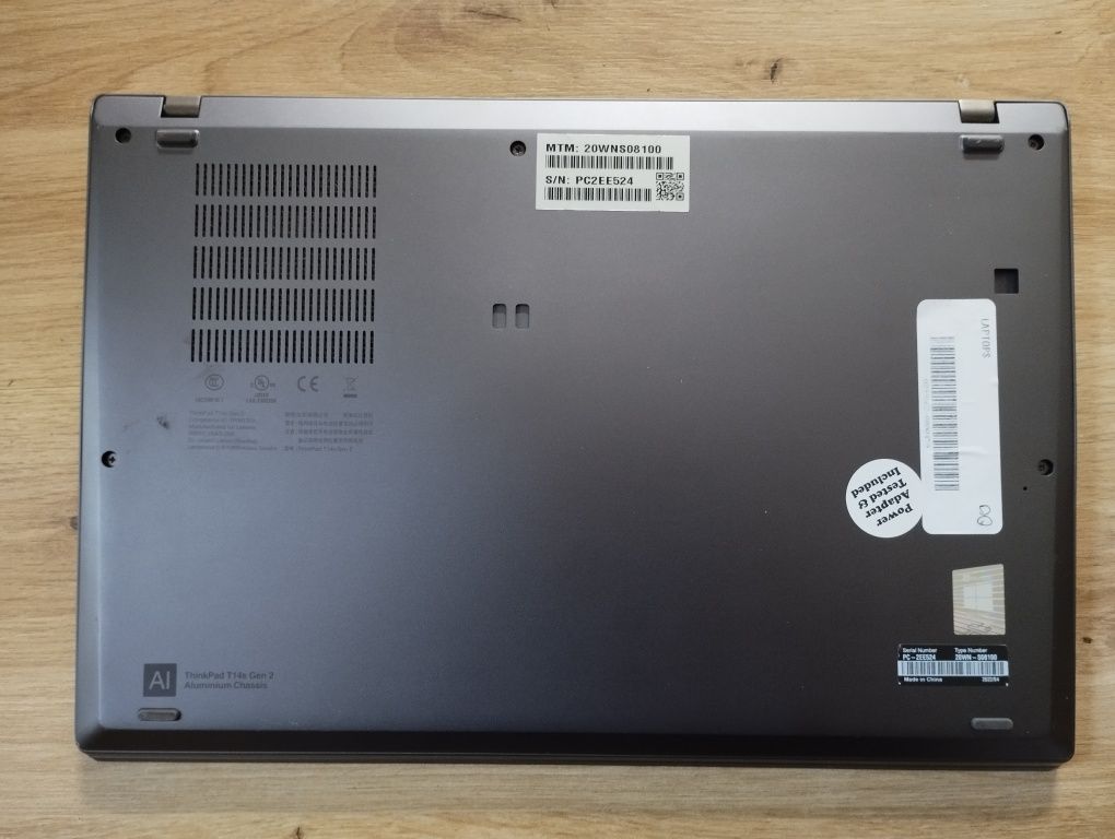 Ноутбук Lenovo T14s gen2 i5-1145g7/16Gb DDR4/NVMe512Gb/как новый