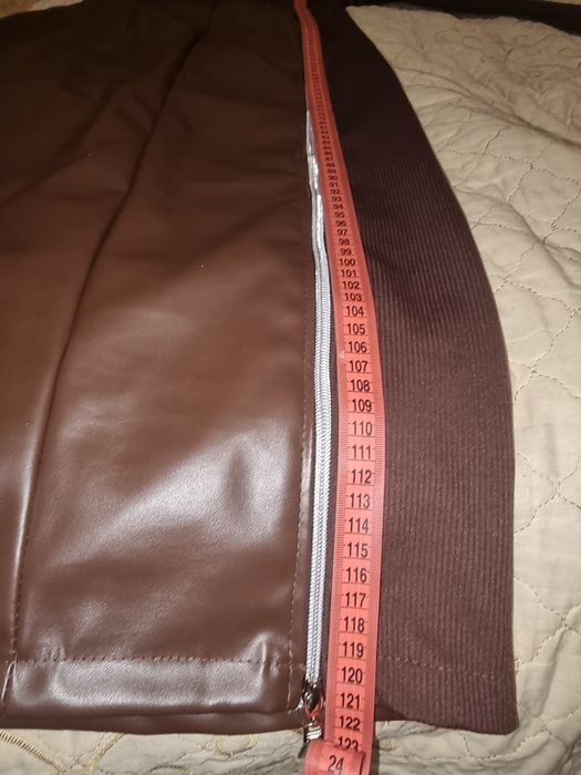 Святкова сукня в рубчик + еко шкіра, трендова жіноча сукня