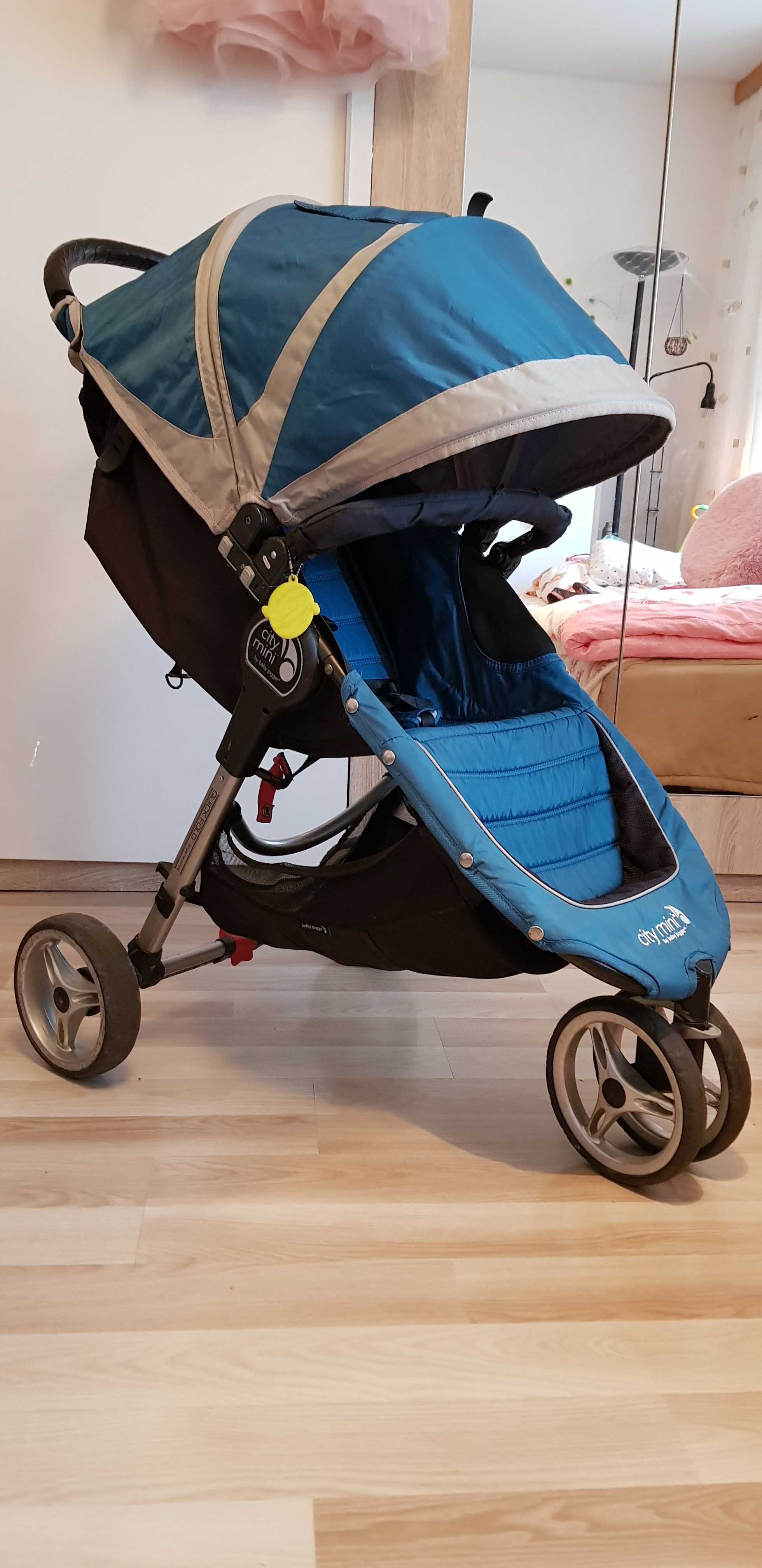 Wózek składany spacerowy 3 kołowy Baby Jogger CITY MINI teal