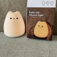 Cиликоновый ночник Little Cat