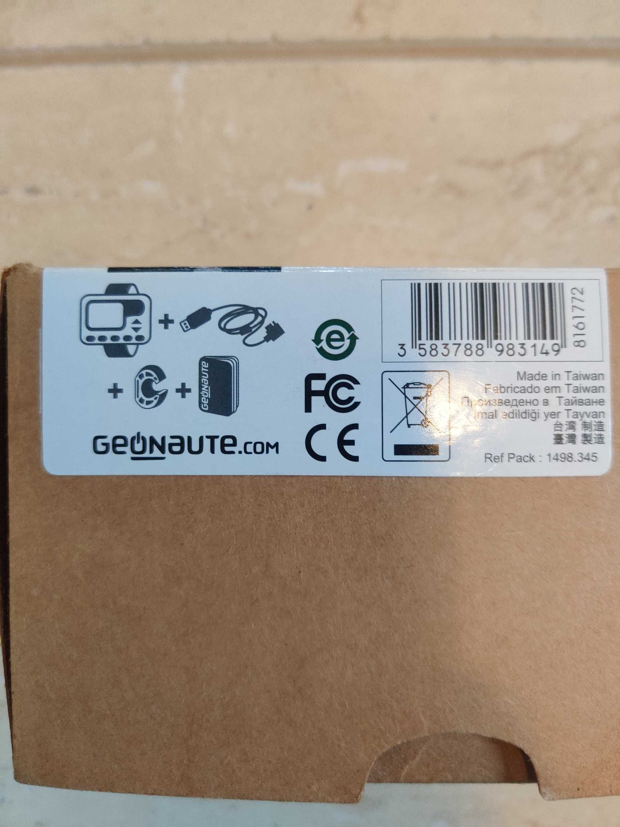 Zagarek GPS biegowy/rowerowy Geonaute Keymaze 500
